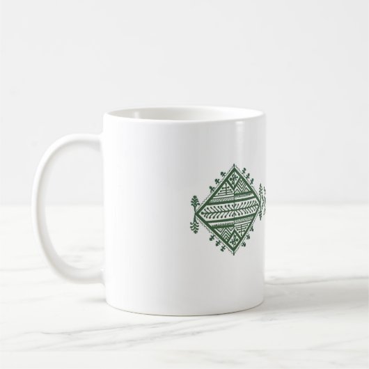 Belle tasse avec des symboles d'amazigh (Gauche)