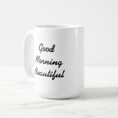 Belle tasse bonjour (Devant gauche)