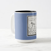 Belle tasse de cadeau avec la conception tirée par (Devant gauche)