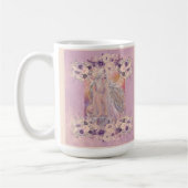 Belle tasse de café Angel sunrise par Renee (Gauche)