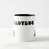 Belle tasse de café de coccinelle (Centre)