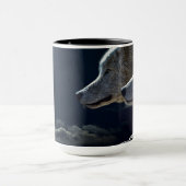 Belle tasse de café de loup (Centre)