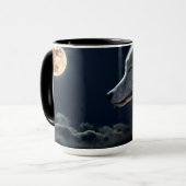Belle tasse de café de loup (Devant gauche)