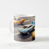 Belle tasse de café de voiture de petites voitures (Devant gauche)