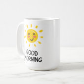 Belle tasse de café du matin 15oz (Devant gauche)