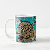 Belle tasse de café Leopard Cat, Coupe (Gauche)