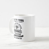 Belle tasse de femme de technicien de pharmacie (Devant gauche)