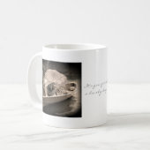 Belle tasse de jour de Keeshond (Devant gauche)