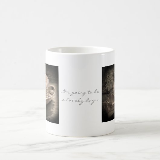 Belle tasse de jour de Keeshond (Centre)