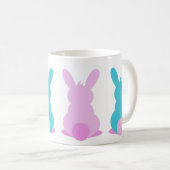 Belle tasse de lapin aux couleurs pastel (Devant droit)