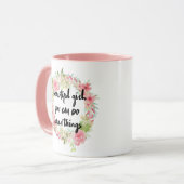 Belle tasse de rose de rose de 4h13 de (Devant gauche)