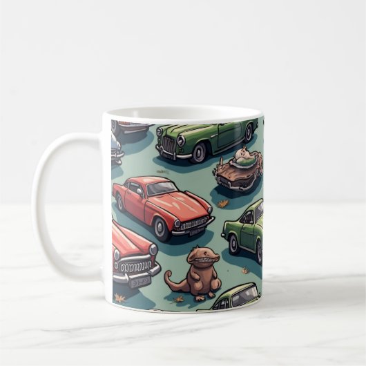 Belle tasse de voiture (Gauche)