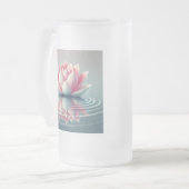 Belle tasse design lotus (Devant gauche)