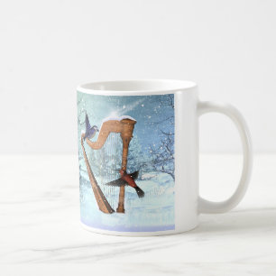 Belle tasse d'harpe d'hiver