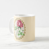 Belle tasse personnalisée Red Rose (Devant gauche)