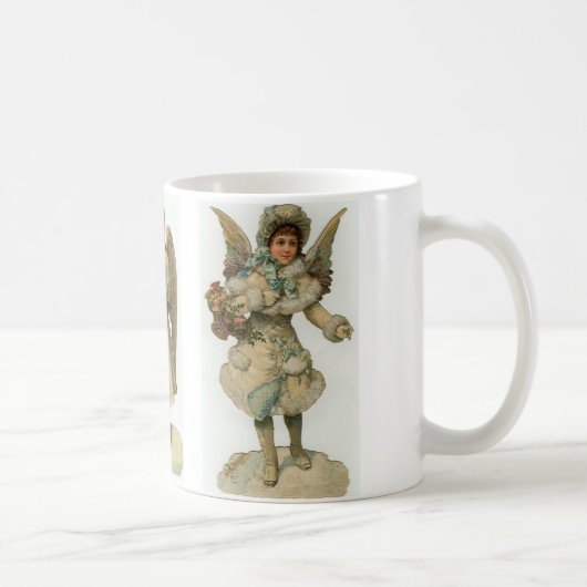 Belle tasse victorienne d'ange (Droite)