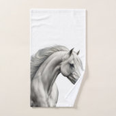 Belle tête de cheval (Serviette à main)