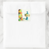 Belle the Pixie Elf Vierkante Sticker (Tas)