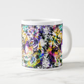 Belle Tiger Café Mug | Tigre coloré (Devant droit)