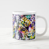 Belle Tiger Café Mug | Tigre coloré (Droite)