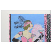 Belle tissu de coton de dame (Fat Quarter)