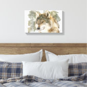 Belle toile d'aquarelle Wolf (Insitu(Chambre))