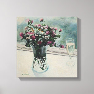 Belle toile d'art floral fin par Pola.B.Alex