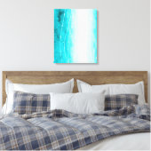 Belle toile de mer peinte en bleu blanc (Insitu(Chambre))