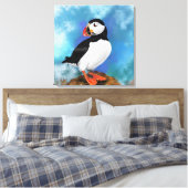Belle toile de Puffin Atlantique (Insitu(Chambre))