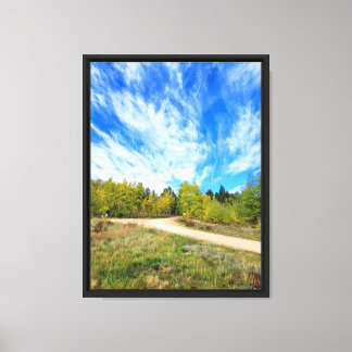 Belle toile étirée Sky Impression