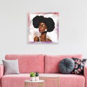 Belle toile femme africaine (Insitu(Salon))