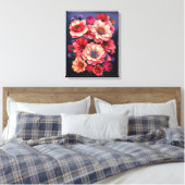 Belle toile FloreÉtitrée Impression (Insitu(Chambre))