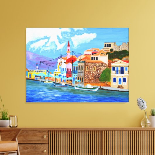 Belle toile grecque (Insitu(Salon))