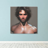 Belle toile musculaire (Insitu (Plancher de Bois))