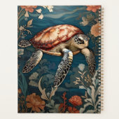 Belle tortue sous-marine (Dos)