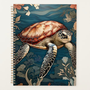 Belle tortue sous-marine