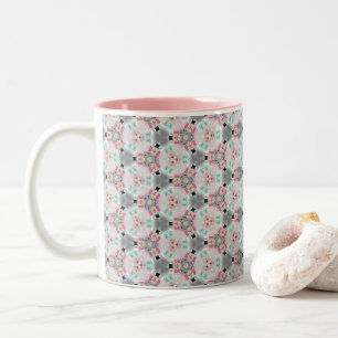 Belle, Tranquille, Retro, Motif De Café Mug