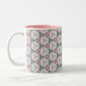 Belle, Tranquille, Retro, Motif De Café Mug (Gauche)