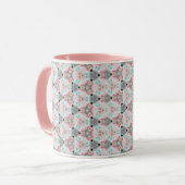 Belle, Tranquille, Retro, Motif De Café Mug (Devant gauche)