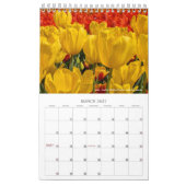 Belle Tulipes Calendrier Fleur (Mar 2027)
