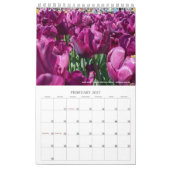 Belle Tulipes Calendrier Fleur (Feb 2027)
