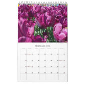 Belle Tulipes Calendrier Fleur (Feb 2026)