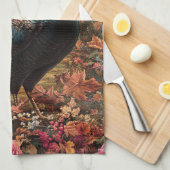 Belle Turquie Floral Design Cuisine Serviette (Quart Plié)