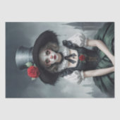 Belle van de Masquerade Decoupage Tissuepapier (Voorkant)