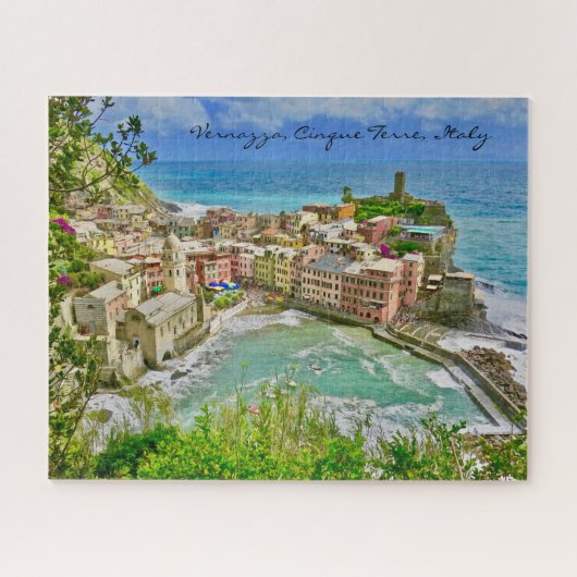 Belle Vernazza, Italie Jigsaw Puzzle (Horizontal)