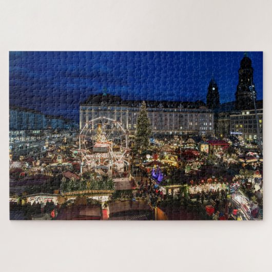 Belle ville Dresden Puzzle (Horizontal)