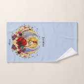 Belle Virgo Septembre Anniversaire Salle de bain (Serviette à main)