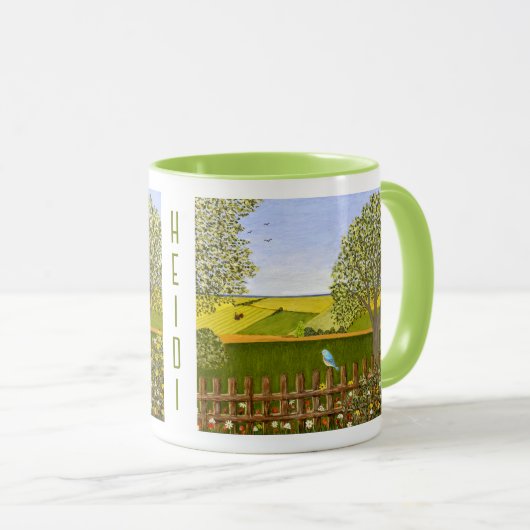 Belle vue Combo Mug (Devant droit)