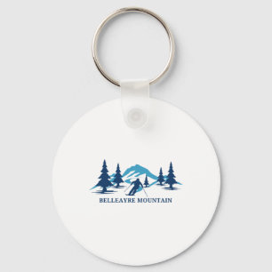 Belleayre Mountain New York Skigebied Skiën Skie Sleutelhanger