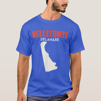 Bellefonte Delaware USA State America Travel Delaw T-shirt